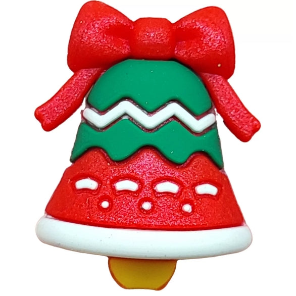 Wholesale 20pcs/pack Christmas Food-grade Cartoon 3D Silicone Beads